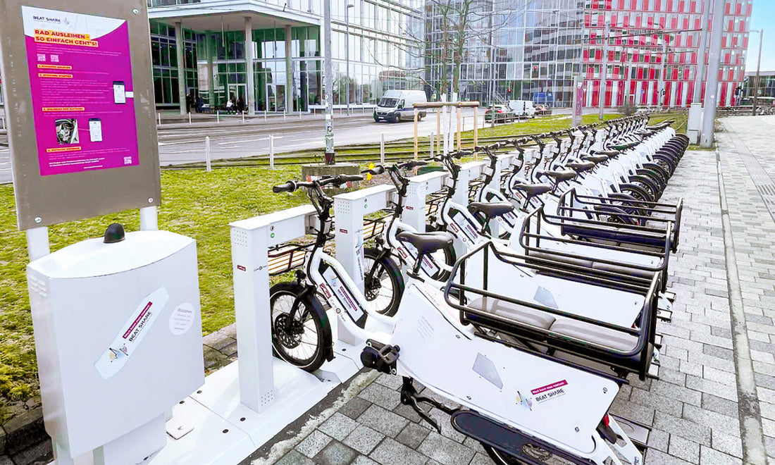 CyclePoint-System im Düsseldorfer Mobility-Hub